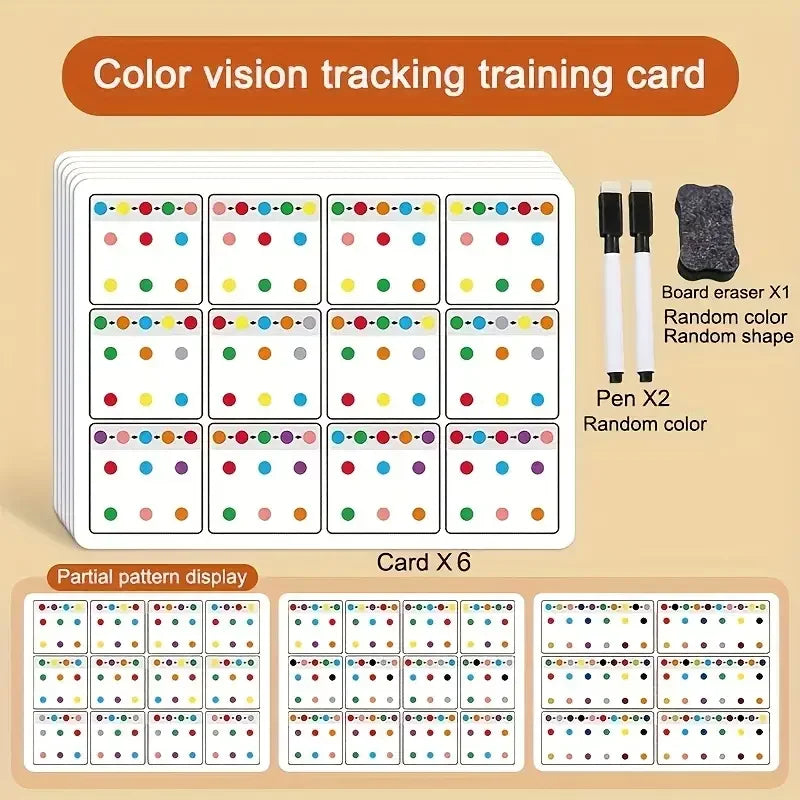 Jeu de Motricité Enfants 3-6 ans | Cartes Effaçables Réutilisables A4