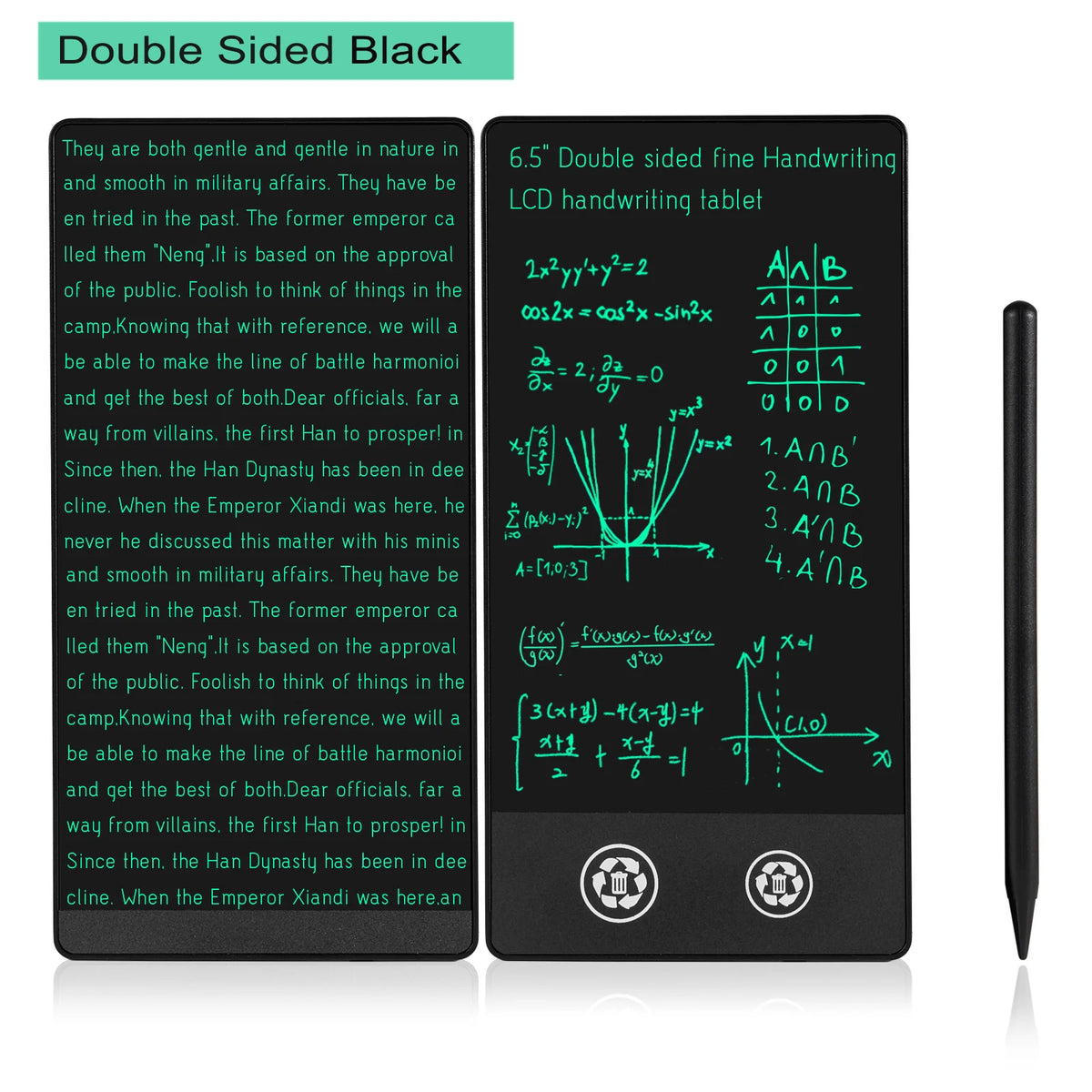Tablette d'écriture LCD 6,5 pouces | Infini
