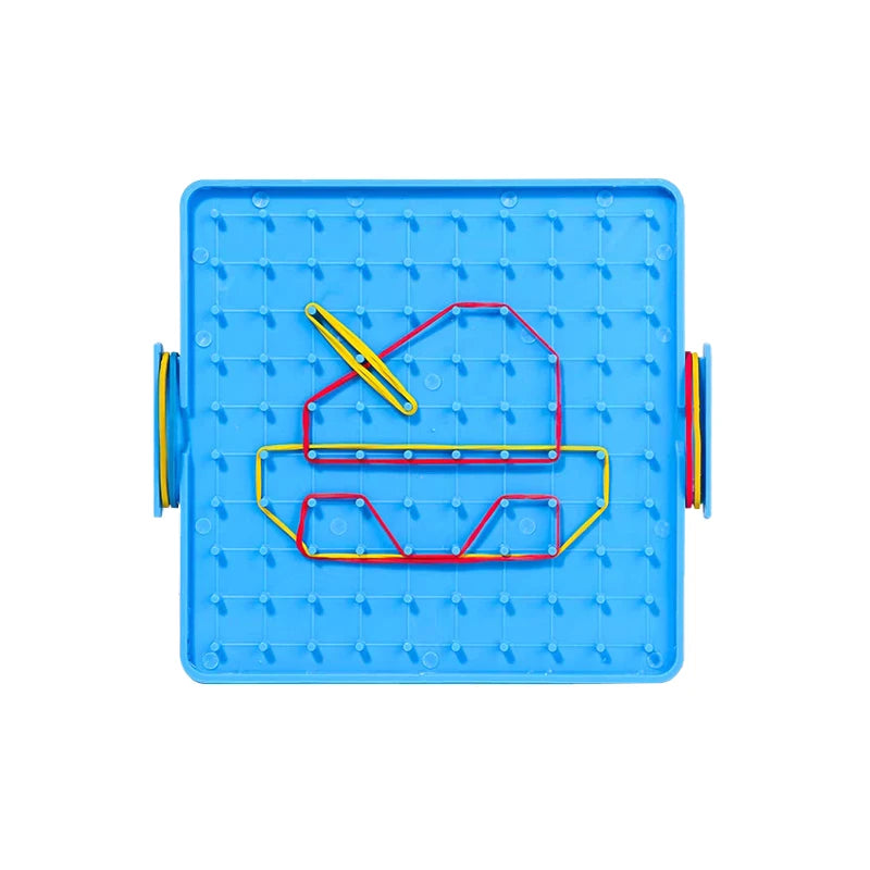 Jeux de maths enfants : géoboard éducatif | Ludiforme