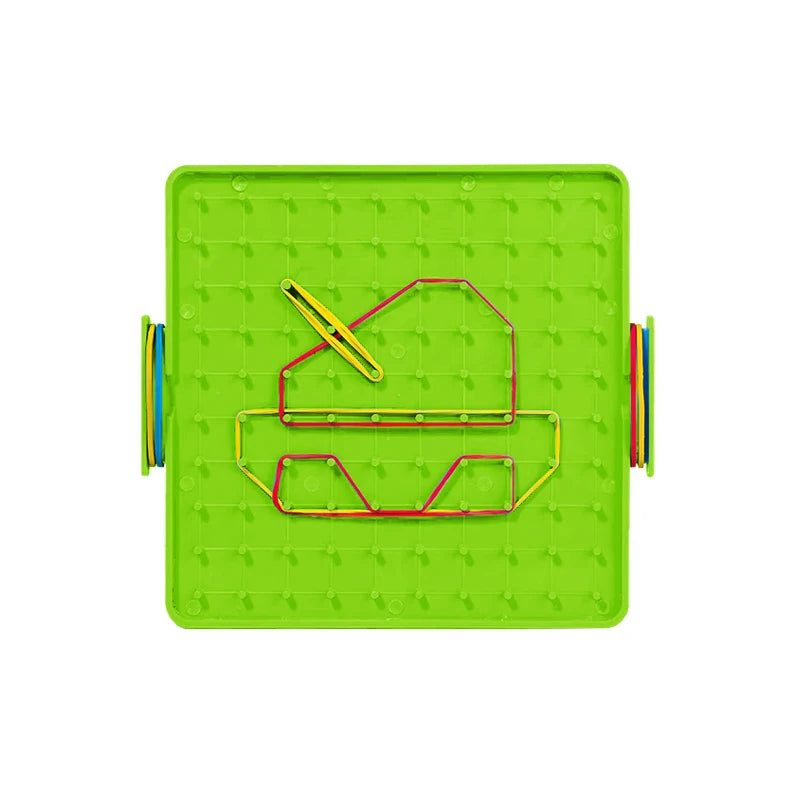 Jeux de maths enfants : géoboard éducatif | Ludiforme