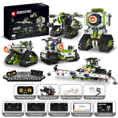 Jouet Robot pour Enfants | Programmable 5-en-1 337 Pièces STEM
