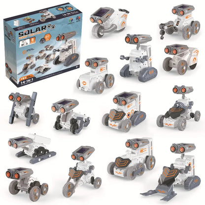 Jouet Robot pour Enfants 8-12 ans | Kit Solaire 21 en 1 — Robot STEM Énergie Solaire