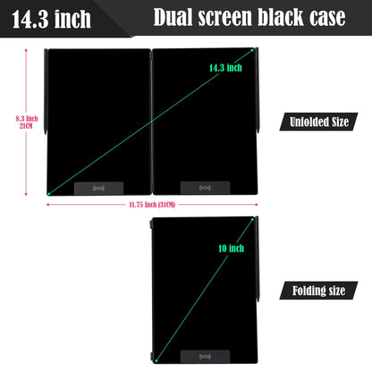 Tablette d'écriture LCD pliable 14,3 pouces | EcoPliable
