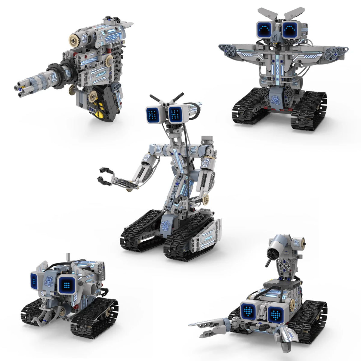 Jouet Robot pour Enfants 8-12 ans | Kit STEM 5 en 1 — 421 Pièces Télécommande & App