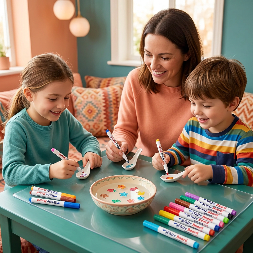 Des jeux créatifs en famille