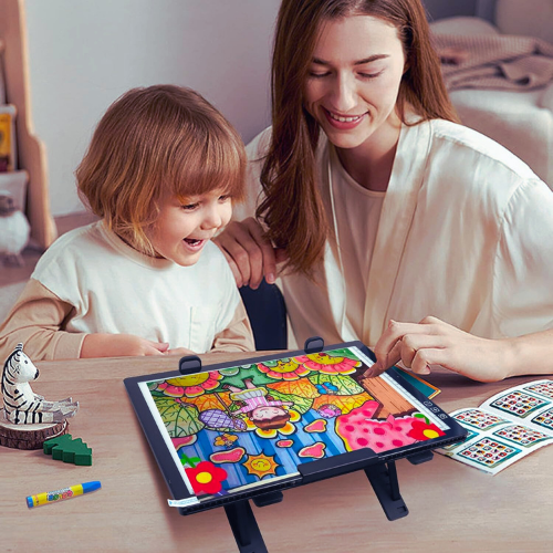 Tablette Lumineuse Dessin, Bloc de Traçage LED A4 tableau, découverte