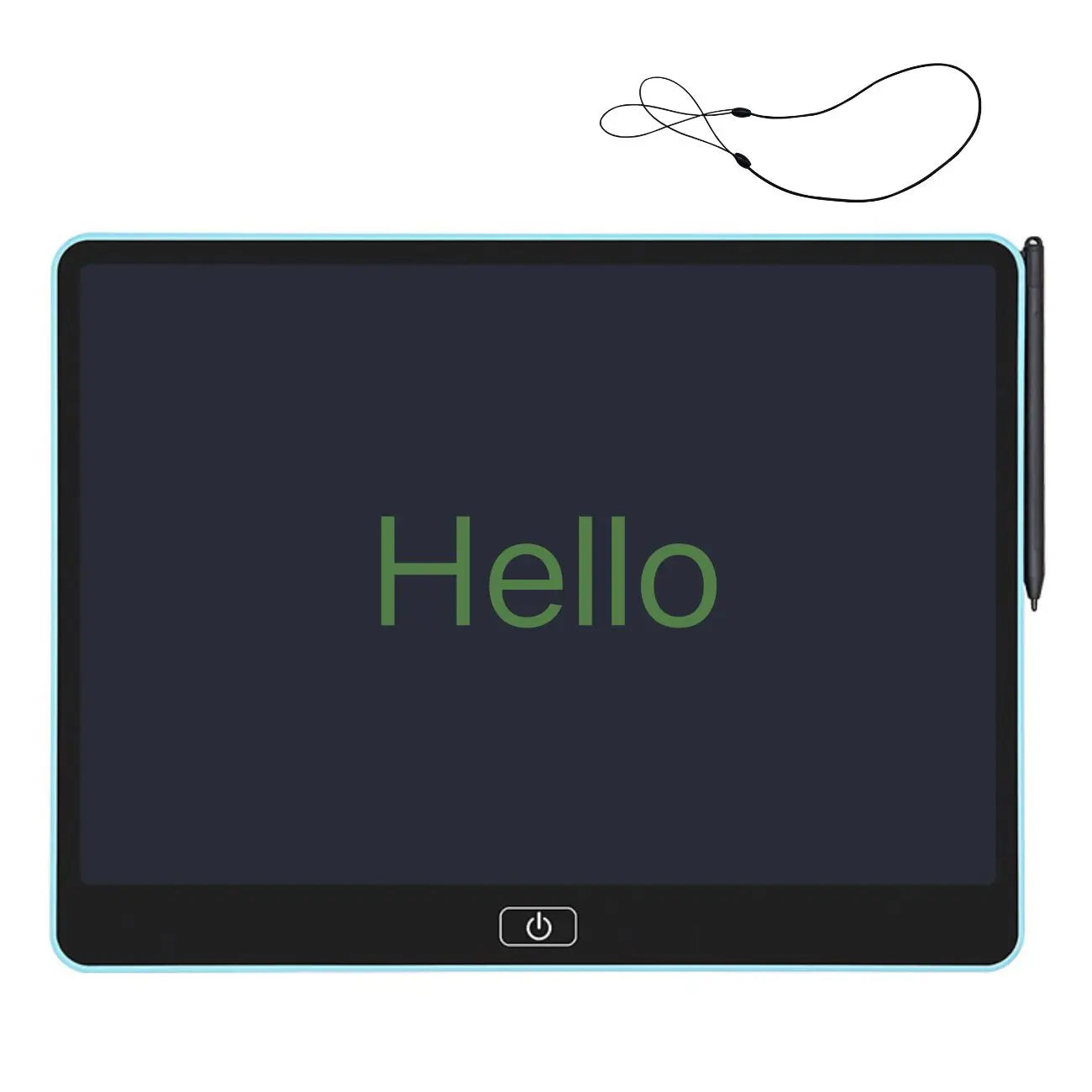 Tablette d'écriture, Bloc Notes LCD 16 pouces pour enfants, couleur bleu