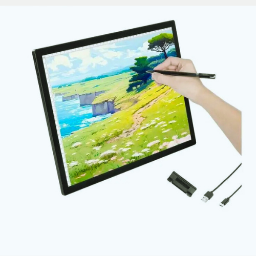 Tablette lumineuse, Planche à dessin LED A3 de Traçage, une surface lumineuse