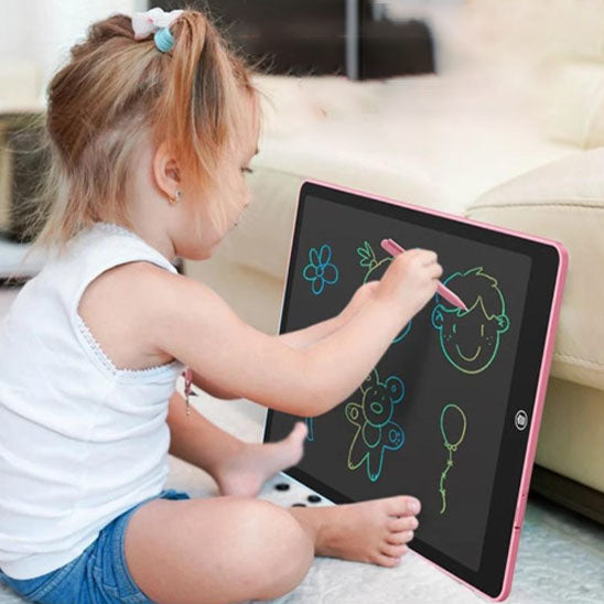 Tablette d'écriture, Bloc Notes LCD 16 pouces pour enfants, une ardoise électronique