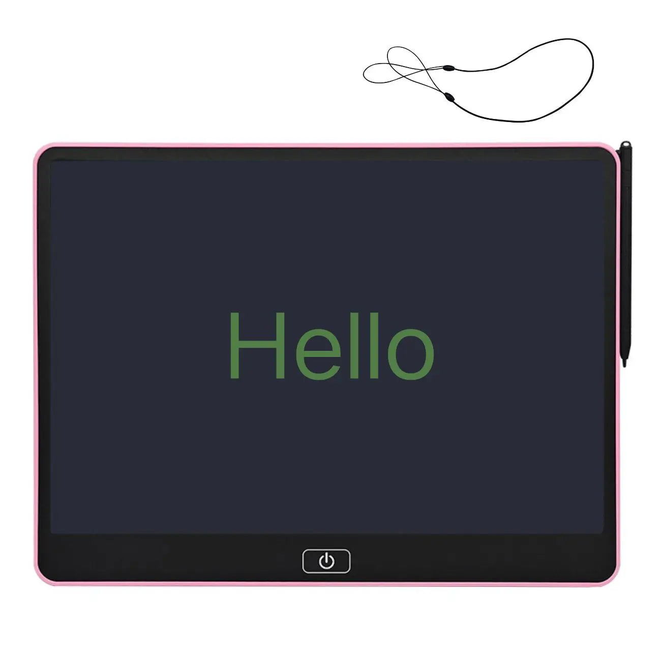 Tablette d'écriture, Bloc Notes LCD 16 pouces pour enfants, couleur rose