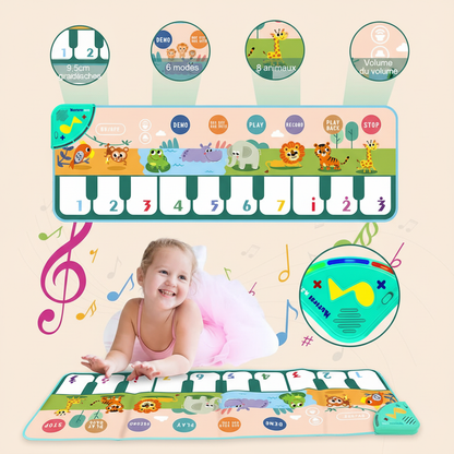 Tapis piano - Infographie 