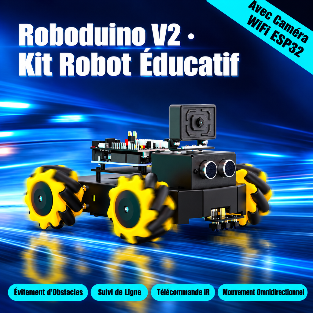 Voiture robot intelligente programmable Arduino UNO R3