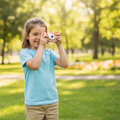 Appareil photo enfant, caméra HD autonomie 400 mAh