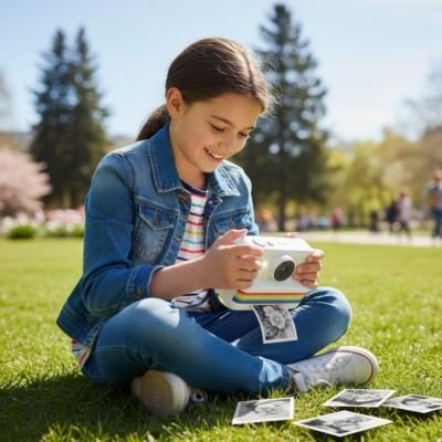 Appareil photo enfant, stimulation des habiletés techniques