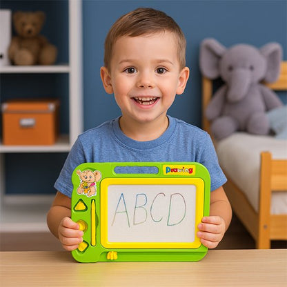 Ardoise magique enfant • planche dessin magnétique Montessori pré‑écriture voyage voiture avion