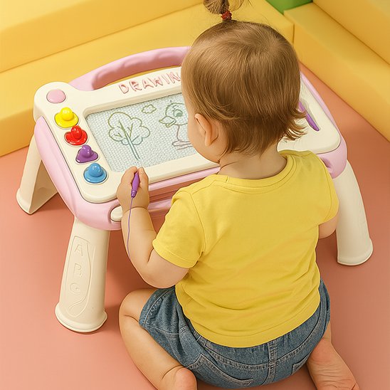 Ardoise magique • planche à dessin magnétique enfant 30×23,5 cm effaçable sans papier ABS