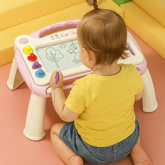 Ardoise magique • planche à dessin magnétique enfant 30×23,5 cm effaçable sans papier ABS