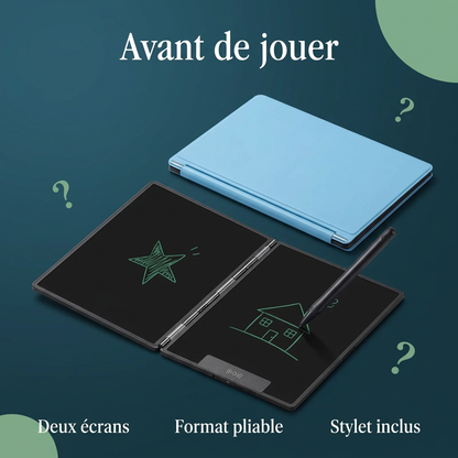 ardoise magique sans lumière bleue pour enfant de 3 ans
