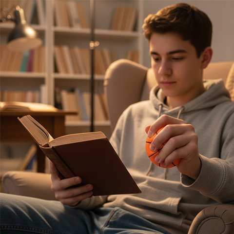 Balle anti stress, canaliser l’énergie, diminuer l’anxiété et renforcer l’autorégulation émotionnelle