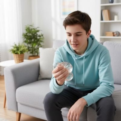 Balle anti stress, un jeu sensoriel doux et durable