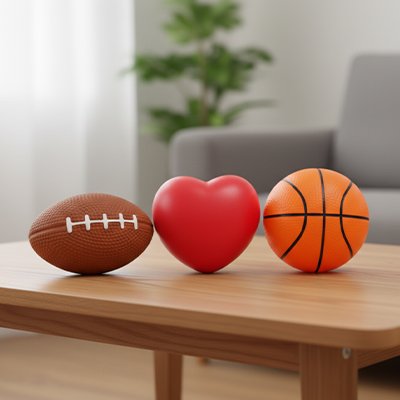 Balle anti stress, Facile à emporter 