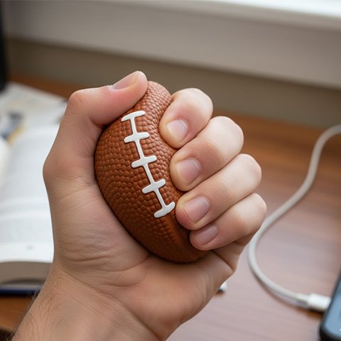 Balle anti stress, lot de balles anti‑stress en mousse PU 