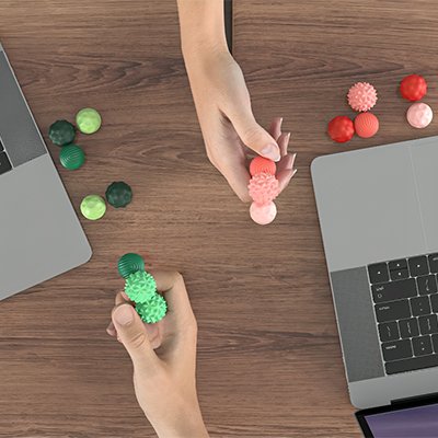 Balle anti stress, un outil thérapeutique