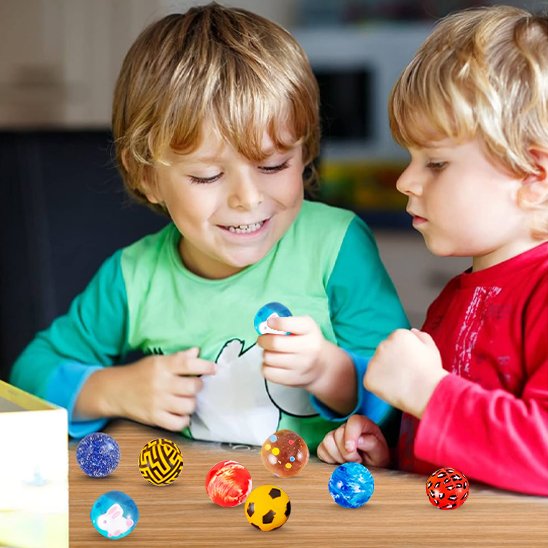 Balles rebondissantes, Jeu Sensoriel Anti‑Stress pour Enfants 2–12+