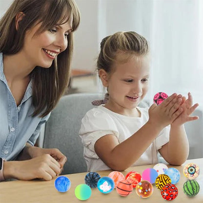 Balles rebondissantes, lots de 10 à 50 balles rebondissantes