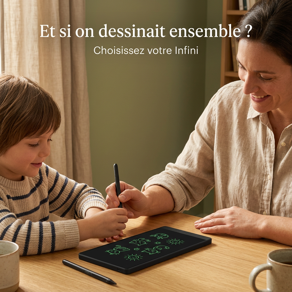 Invitation au parent : Et si on dessinait ensemble ?