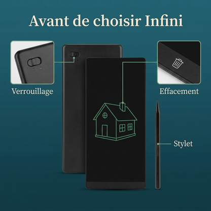 bloc notes de réunion réutilisable sans papier