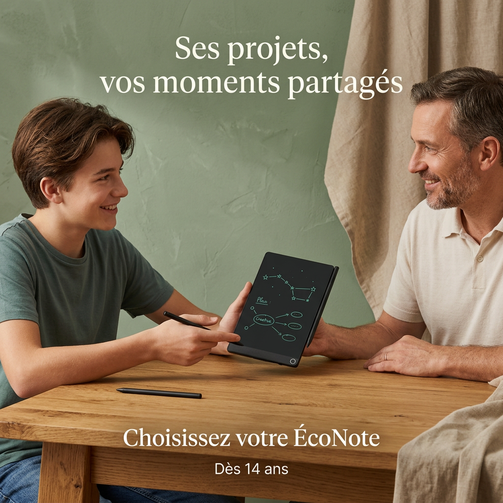 bloc-notes effaçable cadeau étudiant sans papier
