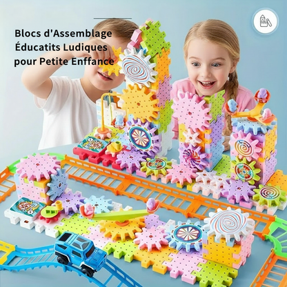 Blocs d'Assemblage Éducatifs Ludiques pour Petite Enfance