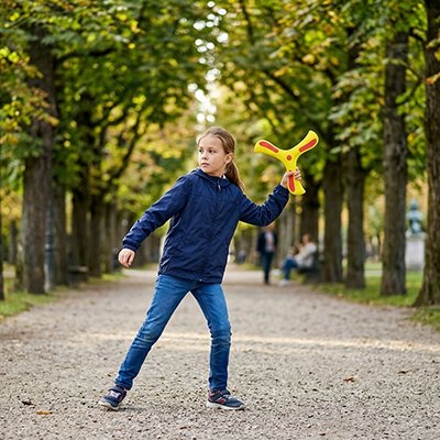 Boomerang • jeu plein air anti‑stress adolescent sans écran