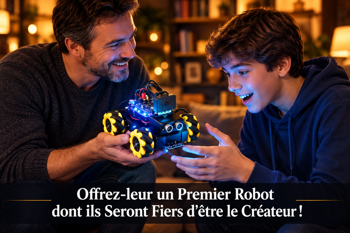 Cadeau Mecanum 360° omnidirectionnel
