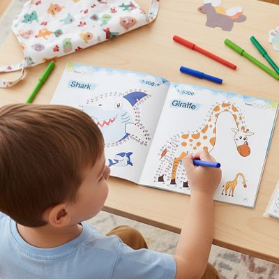 Cahier d'exercices, activité graphisme maternelle