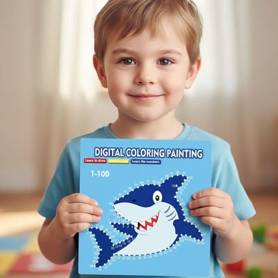 Cahier d'exercices, apprendre les chiffres 1–20 maternelle