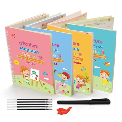 Cahier pour Apprendre à Écrire et Réutilisable - Jeu Éducatif Enfant