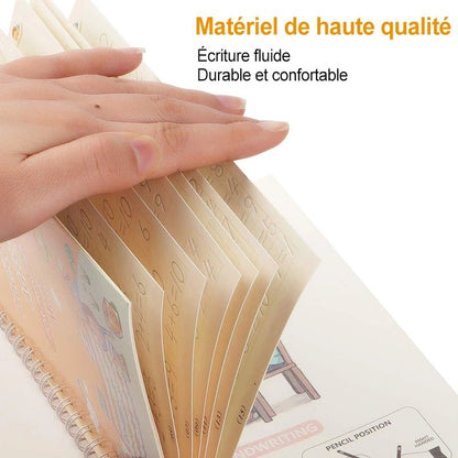 Cahier pour Apprendre à Écrire et Réutilisable - Jeu Éducatif Enfant