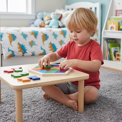 Casse tête en bois​, , jouet éducatif STEM