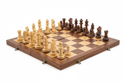 Échiquier en bois 29x29cm