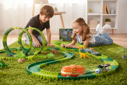 Circuit Dino Track voitures LED