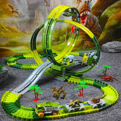 Circuit voiture enfant jouet éducatif STEM 6–12 ans anti-gravité