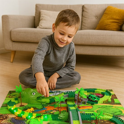 Circuit voiture enfant, piste de course modulable pour garçons et filles