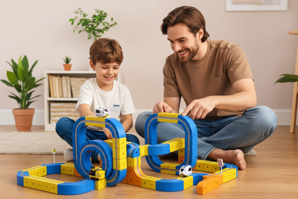 Circuit Voiture Magnétique – Parent-enfant