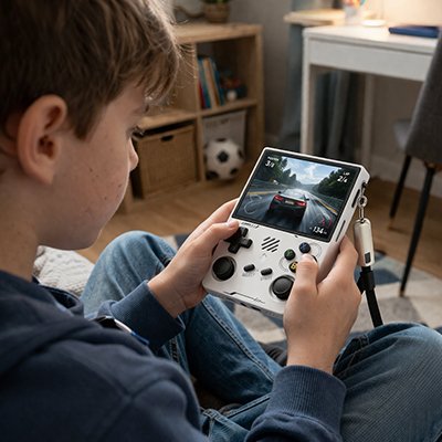 Console retro gaming • console portable ado 14+ double joystick sauvegarde rapide USB‑C