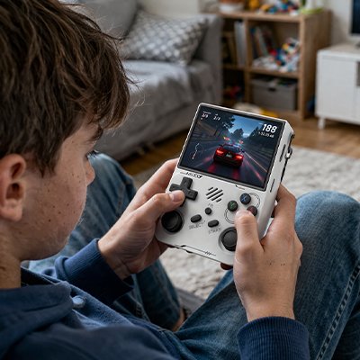 Console retro gaming • console rétro RK3326 R36S mise à jour R36XX 15000 jeux 30000 jeux pas cher