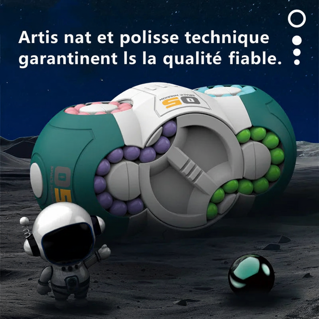 Cube fidget mission spatiale artisanat qualité fiable