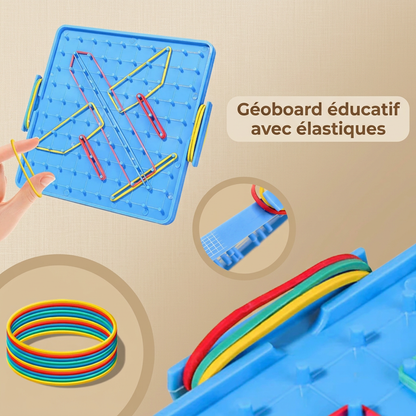 géoboard éducatif pour apprendre la géométrie aux enfants