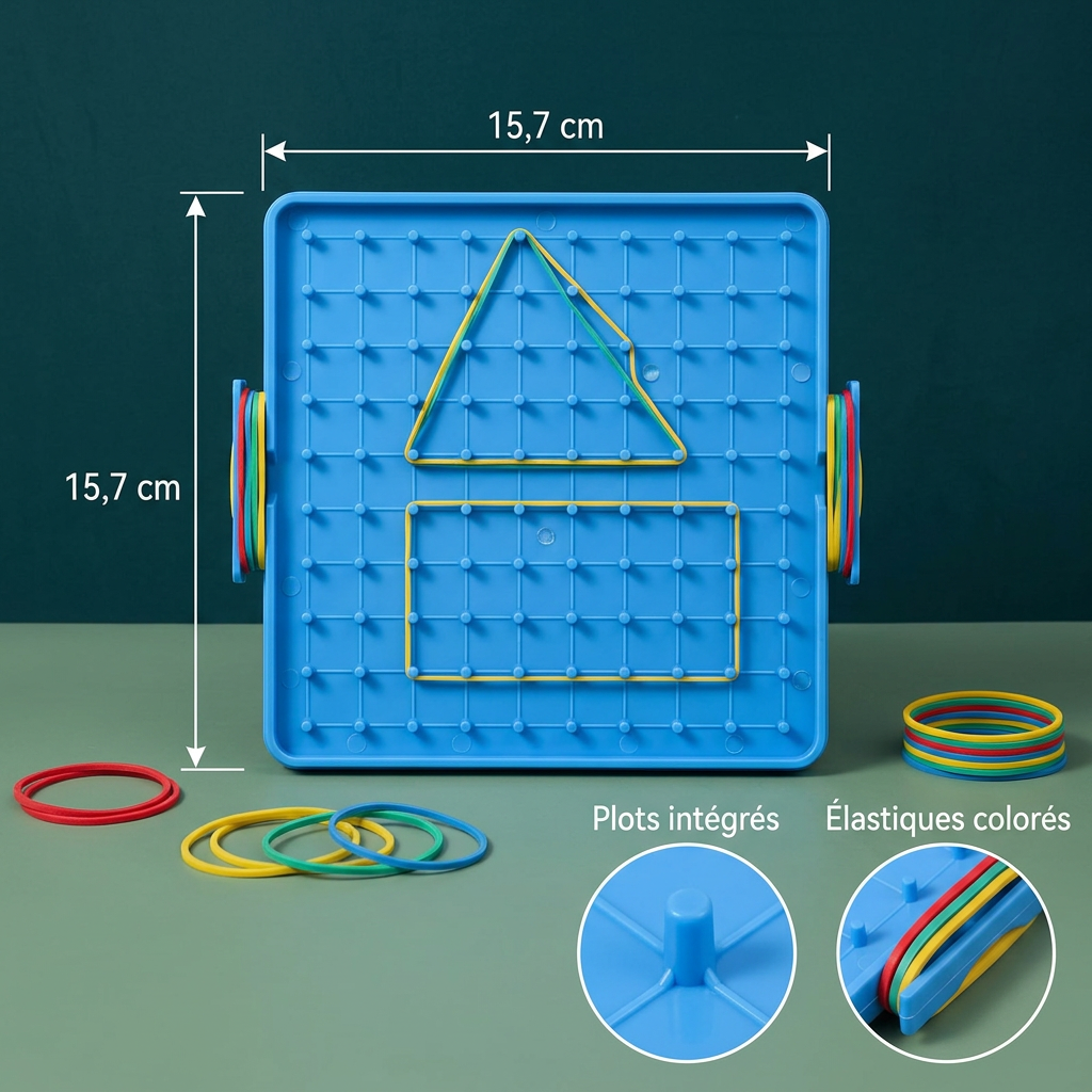 géoboard ABS sans BPA compatible blocs de construction